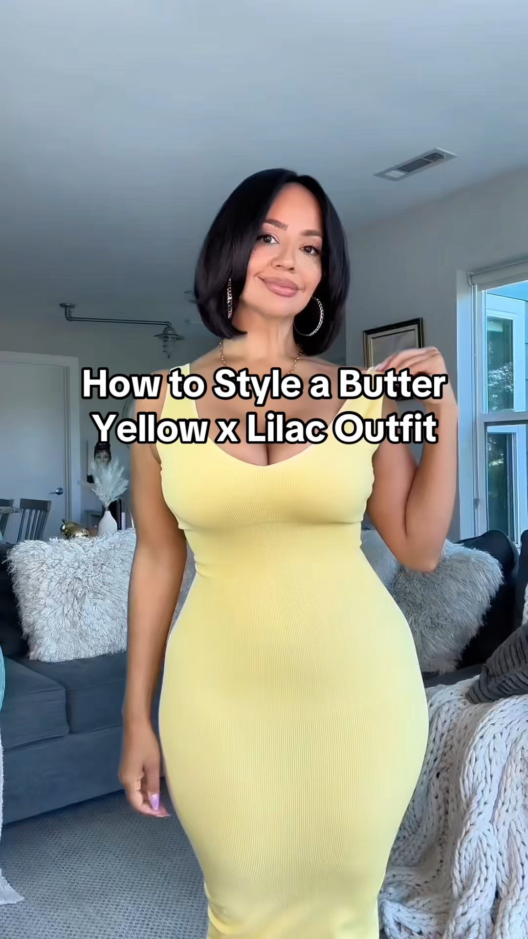 How to style a butter yellow and lilac outfit for summer 💛 Save 15% at Popilush with heyrissyrozay at checkout 

date outfit, brunch outfit, midi dress, butter yellow dress, classy style, over 40, millennial, petite, petite curvy, curvy, size 8, midsize

#LTKFindsUnder100 #LTKStyleTip #LTKOver40