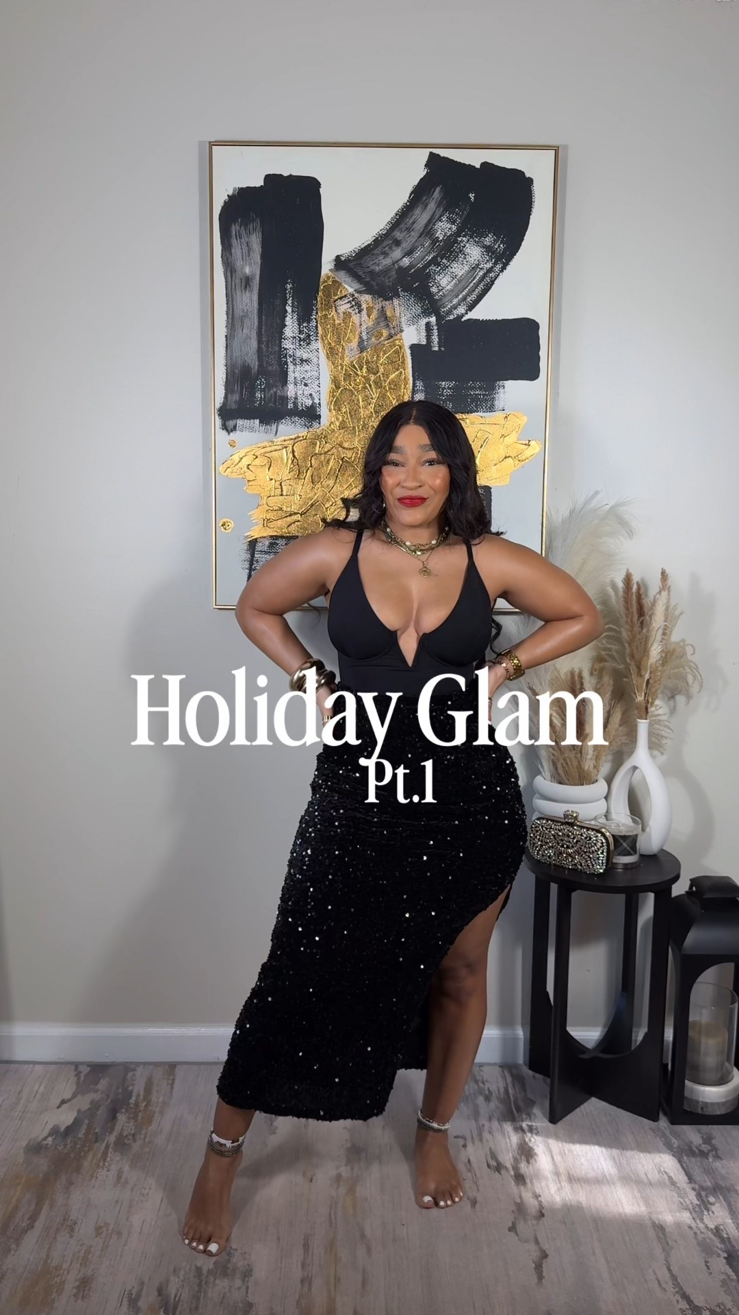 Serving sparkle and a little leg… this holiday season, you’re welcome! I paired this sequins skirt- that’s under $20!! -two ways: a sultry bodysuit and a timeless off-shoulder to match any vibe! Which is your fav?
#sequins #holidayprty #girlsmas 

#LTKHoliday #LTKSeasonal #LTKootd