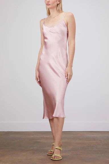 Taylor Midi Dress in Peony | Hampden Clothing