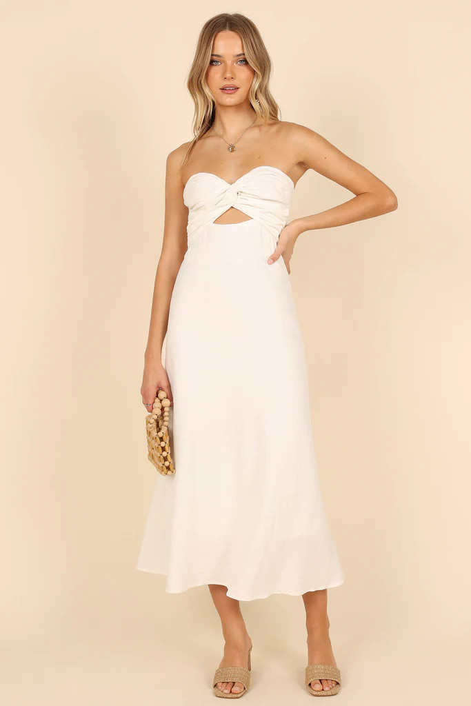 Rosetta Dress - White | Petal & Pup (US)