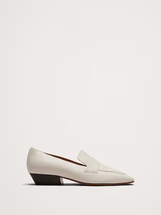 Italian Leather Everyday Loafer | Banana Republic (US)