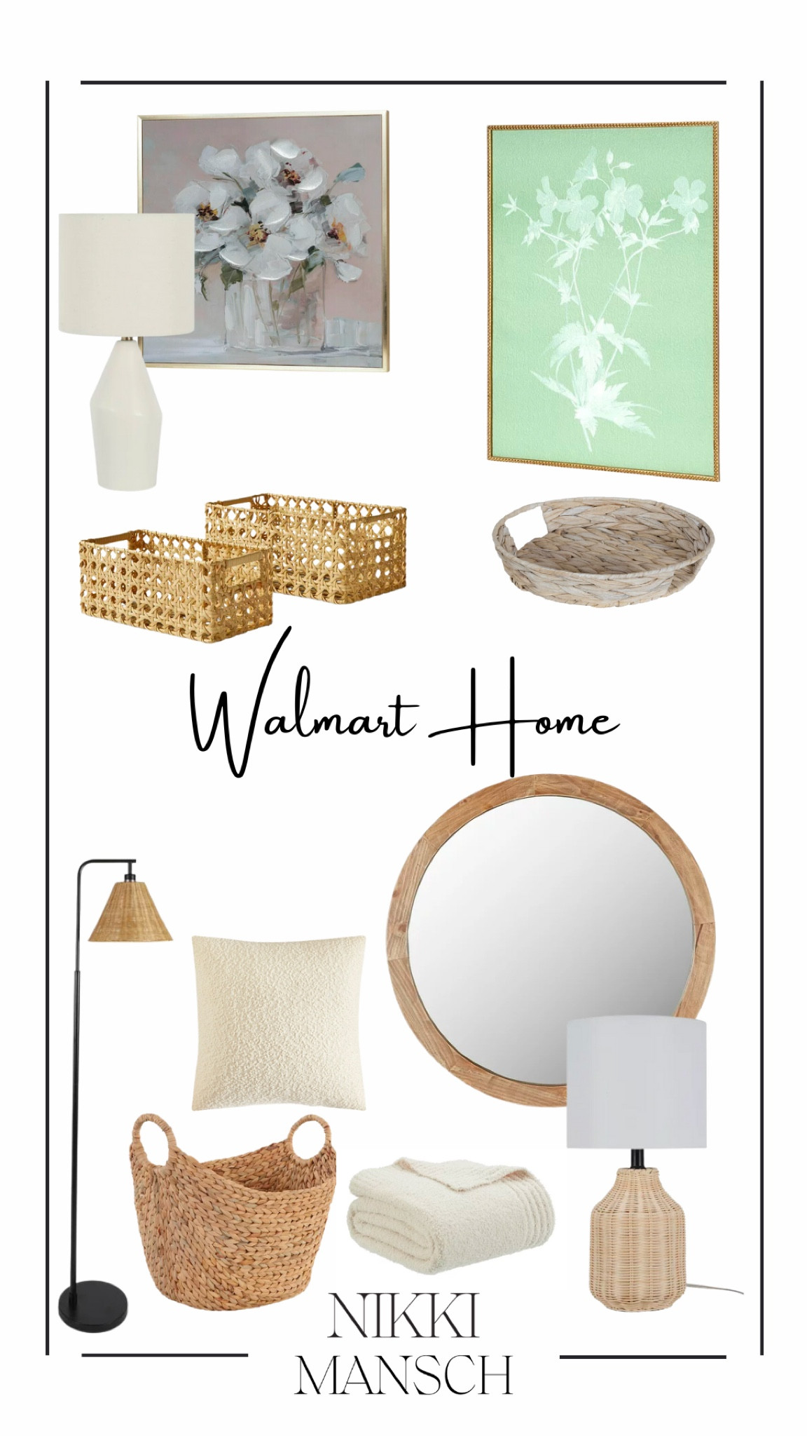 OKAY WALMART 👀 Walmart’s home decor is definitely having a moment and I’m here for it. Affordable home decor that’s available now whether you’re looking to refresh your space with the season or decorate your first apartment - super approachable price points.  Check my latest video on socials for the full shopalong to see more and how I style them! 

Home Decor, Walmart, Budget Friendly, Walmart Home, Home Interiors, Affordable Decor

#LTKstyletip #LTKhome #LTKunder50