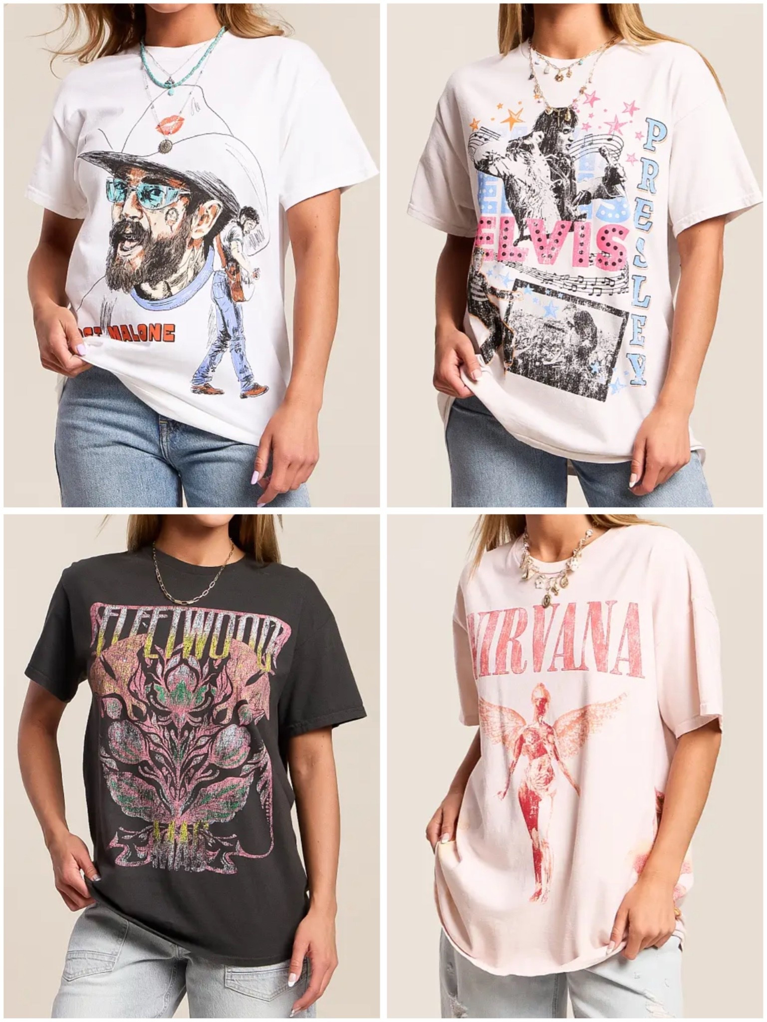 Graphic band tees! 💞 all under $40

#LTKootd #LTKSeasonal