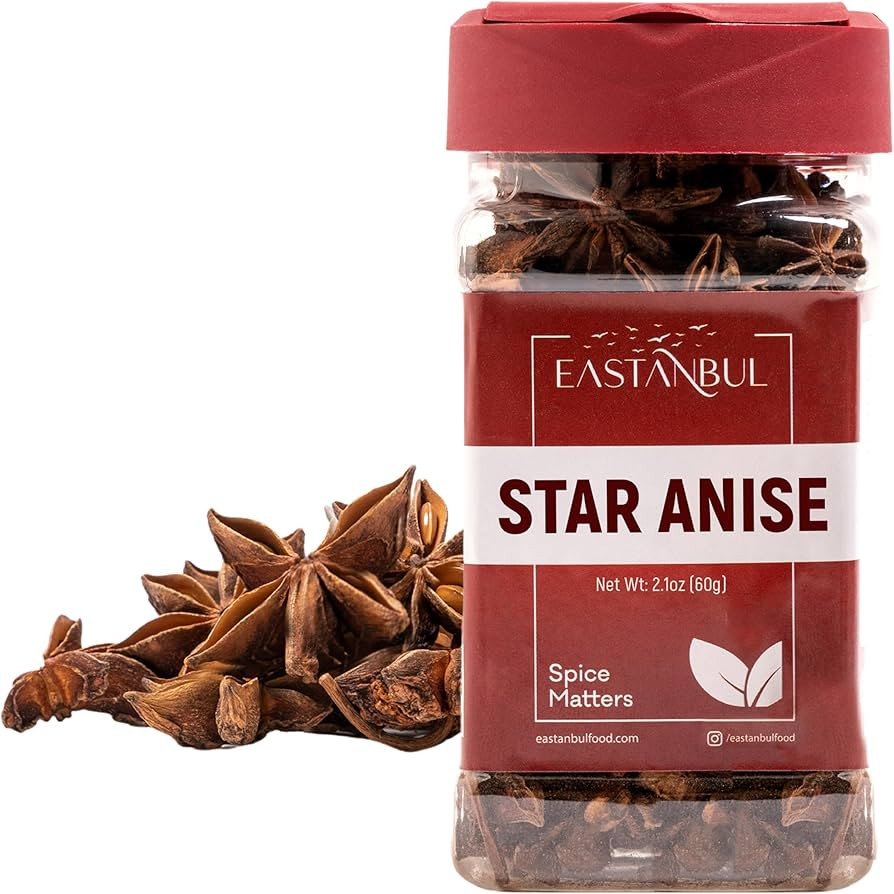 Eastanbul Star Anise, 2.1oz, Star Anise Whole, Anise Star, Star Anise Tea, Anise Stars Whole for ... | Amazon (US)
