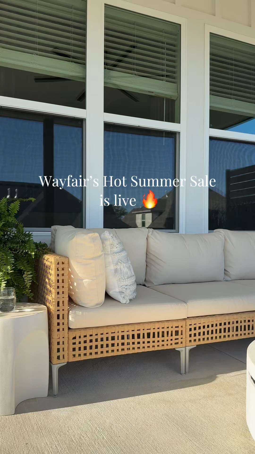 Wayfair’s Hot Summer Sale is live now through june 15 — up to 70% off outdoor and summer faves with free shipping over $35 🔥 i’ve linked all my favorite picks from my back deck so you can shop the exact look for less 🤍 @Wayfair

#LTKSeasonal #LTKSaleAlert #LTKHome