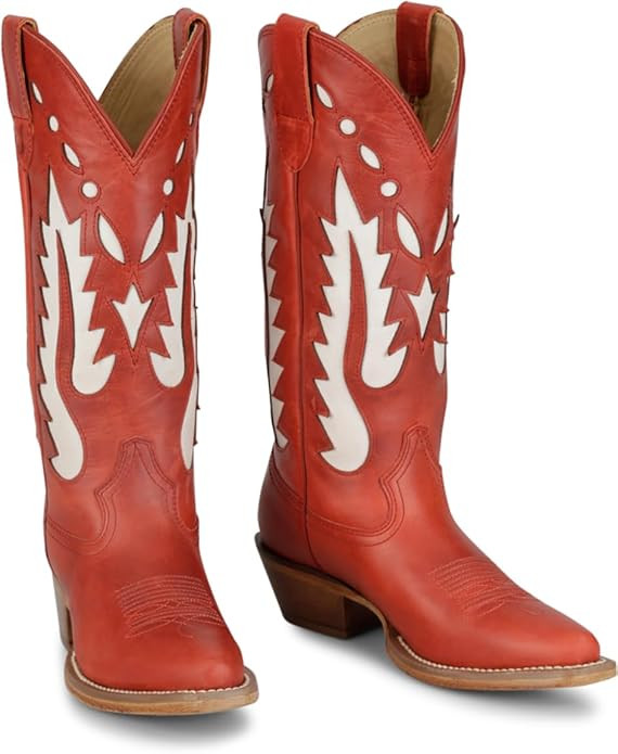 Justin Faye 13" Western Boots for Women - Vintage Collection - Classic Embroidery, Durable Sole, ... | Amazon (US)