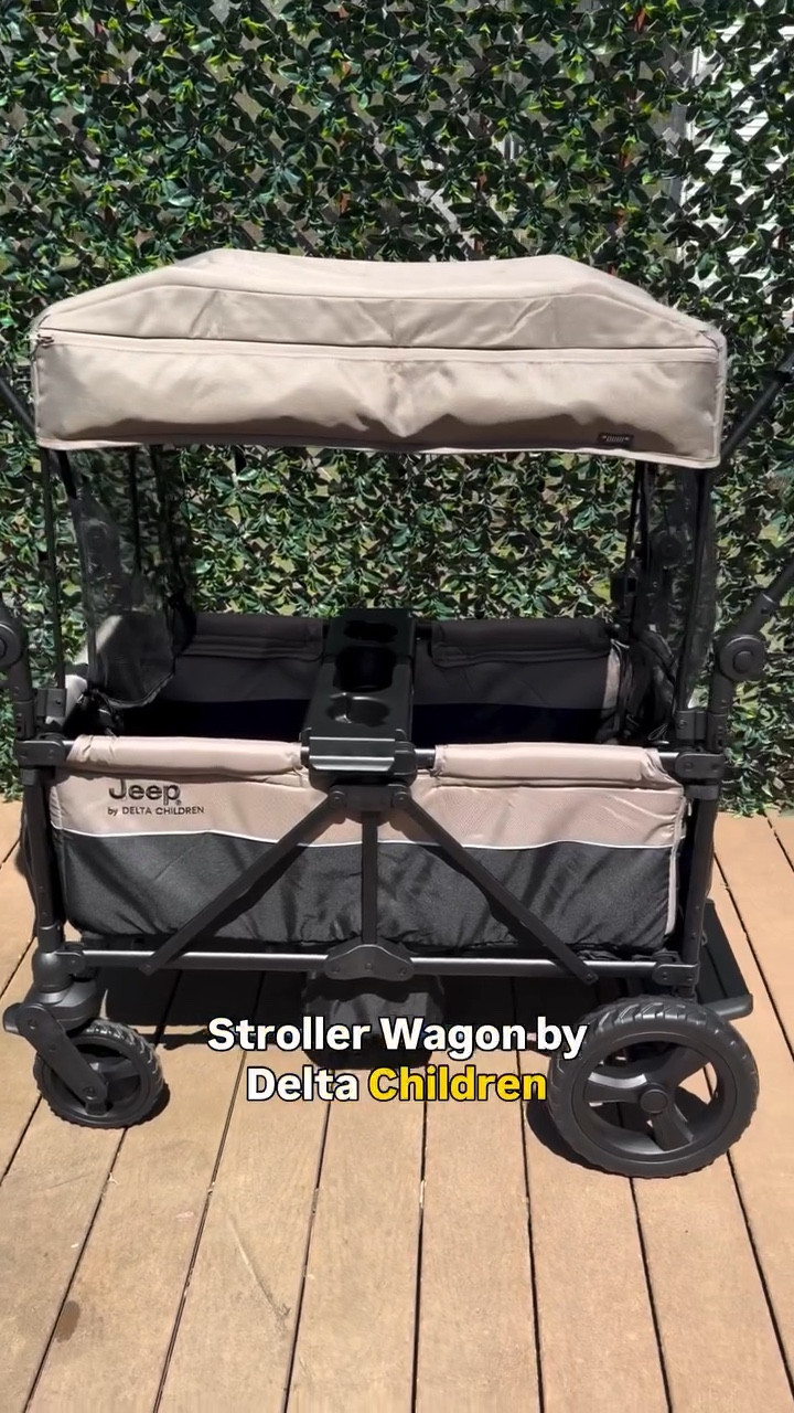 If you’ve got multiple kids… this is your sign 🙌 

The Jeep Wrangler Mojave All-Terrain 2-Seater Stroller Wagon by @deltachildren is a total game changer for moms on the go. It seats two comfortably plus a built-in standing board for your extra rider, perfect for growing families. #deltachildrenpartner 

✨ Features you’ll love:

• Fits up to 3 kids (2 seats + standing board)
• All-terrain, shock-absorbing wheels for a smooth ride anywhere
• Adjustable push/pull handle for easy steering
• UV-blocking canopy for shade + naps on the go
• Tons of storage for snacks, bags & essentials
• Durable, easy-to-clean fabric

From Target runs to park days, this wagon does it all—stylish, functional, and mom-approved 🙌🏼 

You can now get yours @target 🎯currently on sale for 20% off $255.99. DONT WALK RUN!! 



#LTKTravel #LTKmomlife #LTKKids