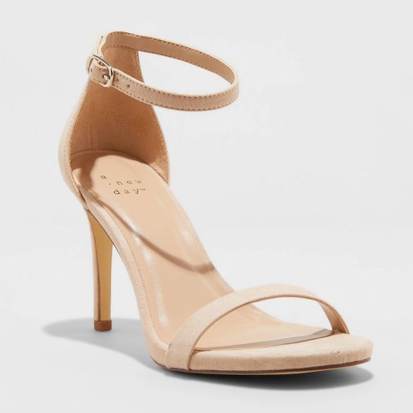 Women's Gillie Stiletto Heeled Pumps - A New Day™ | Target