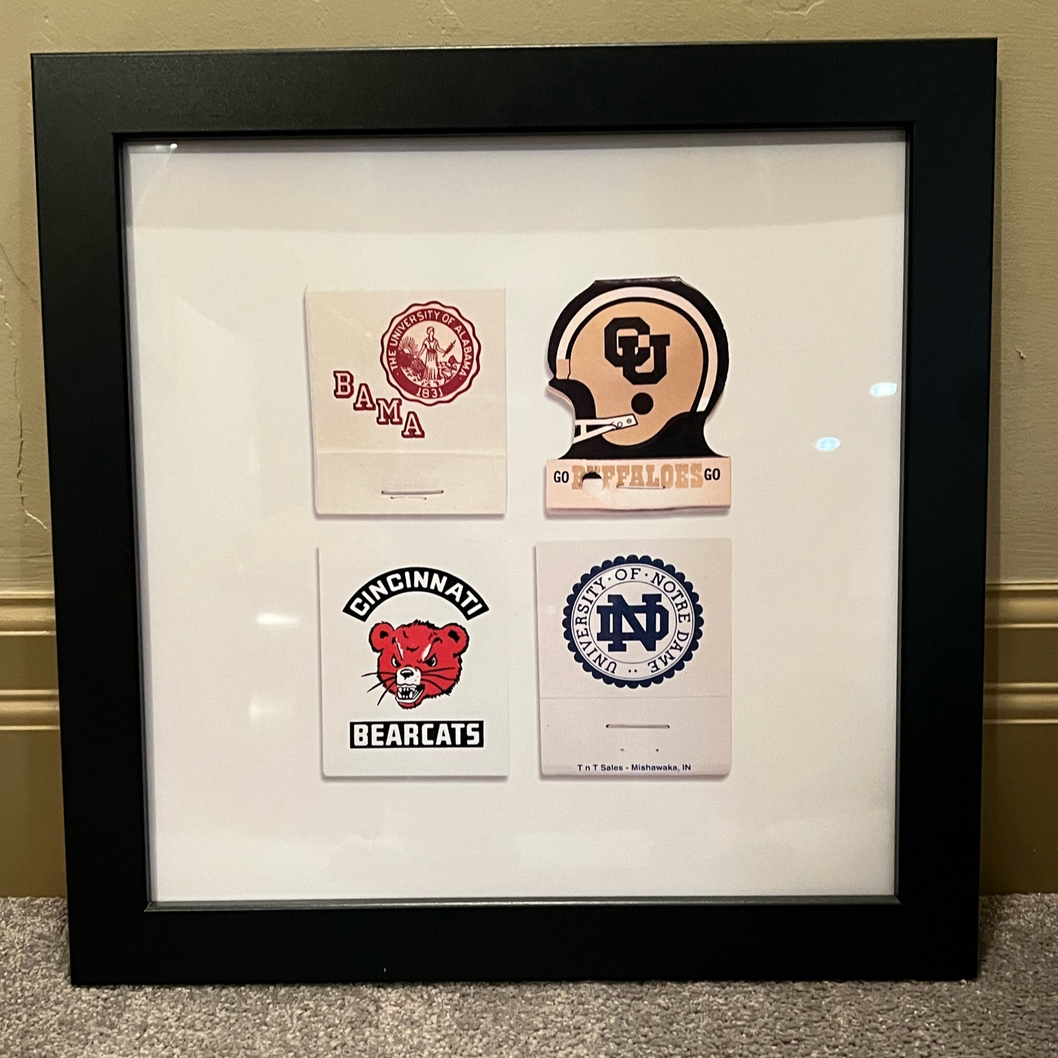 Matchbook art gift idea! 

This is such a great idea for dad, brother, boyfriend, host. Select one or multiple matchbooks to be included! 

Matchbook art, vintage matchbook, golf gift, football gift, cool gift, dad gift, gifts for him, gifts for boyfriend, cool girl gifts 

#LTKGiftGuide #LTKHoliday #LTKCyberWeek