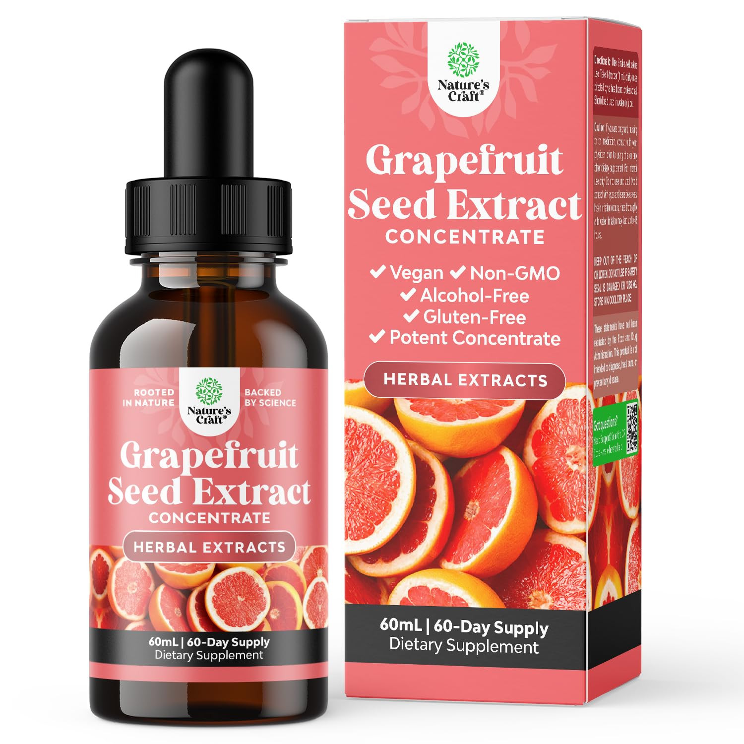 GSE Grapefruit Seed Extract Liquid - One Drop Daily - Super Concentrated Grape Seed Extract Liqui... | Amazon (US)