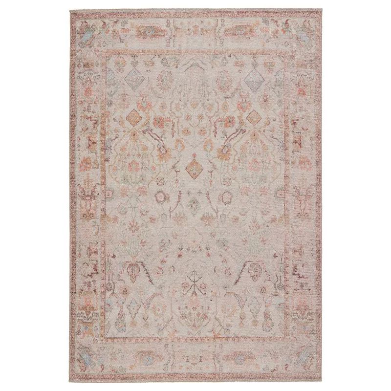 Avin Oriental Area Rug Blush/Cream - Jaipur Living | Target