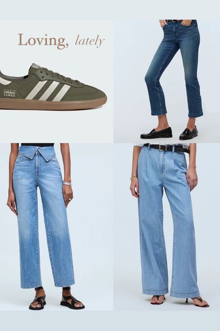 Loving lately! Cropped jeans 
Vintage cuts 
And dreamy trouser jeans! 
Summer outfits 