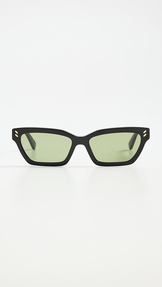 Stella McCartney Angled Cat Eye Sunglasses | Shopbop | Shopbop