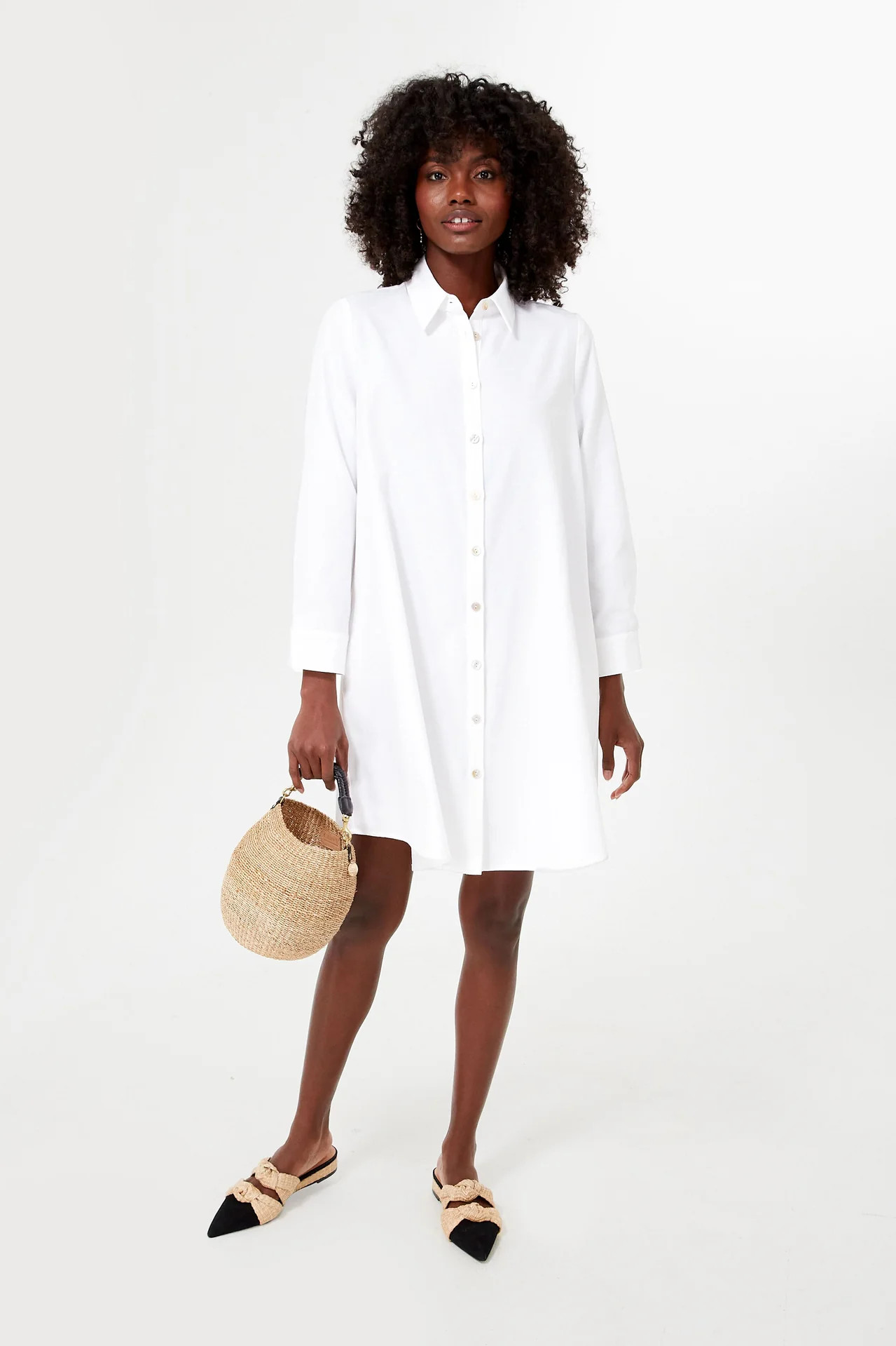 White Oxford Harris Shirt Dress | Tuckernuck (US)