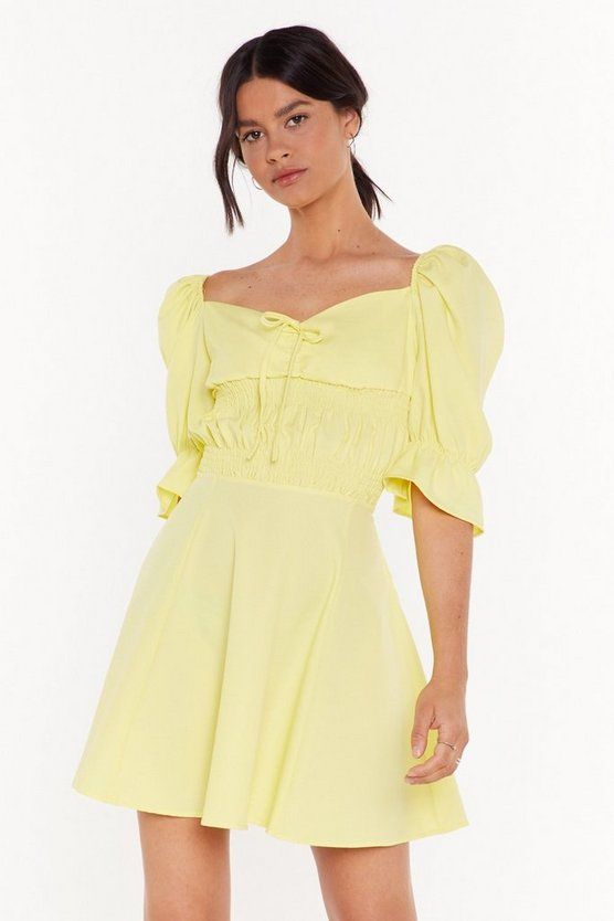 Sweet Lovin' Puff Sleeve Mini Dress | NastyGal (US & CA)