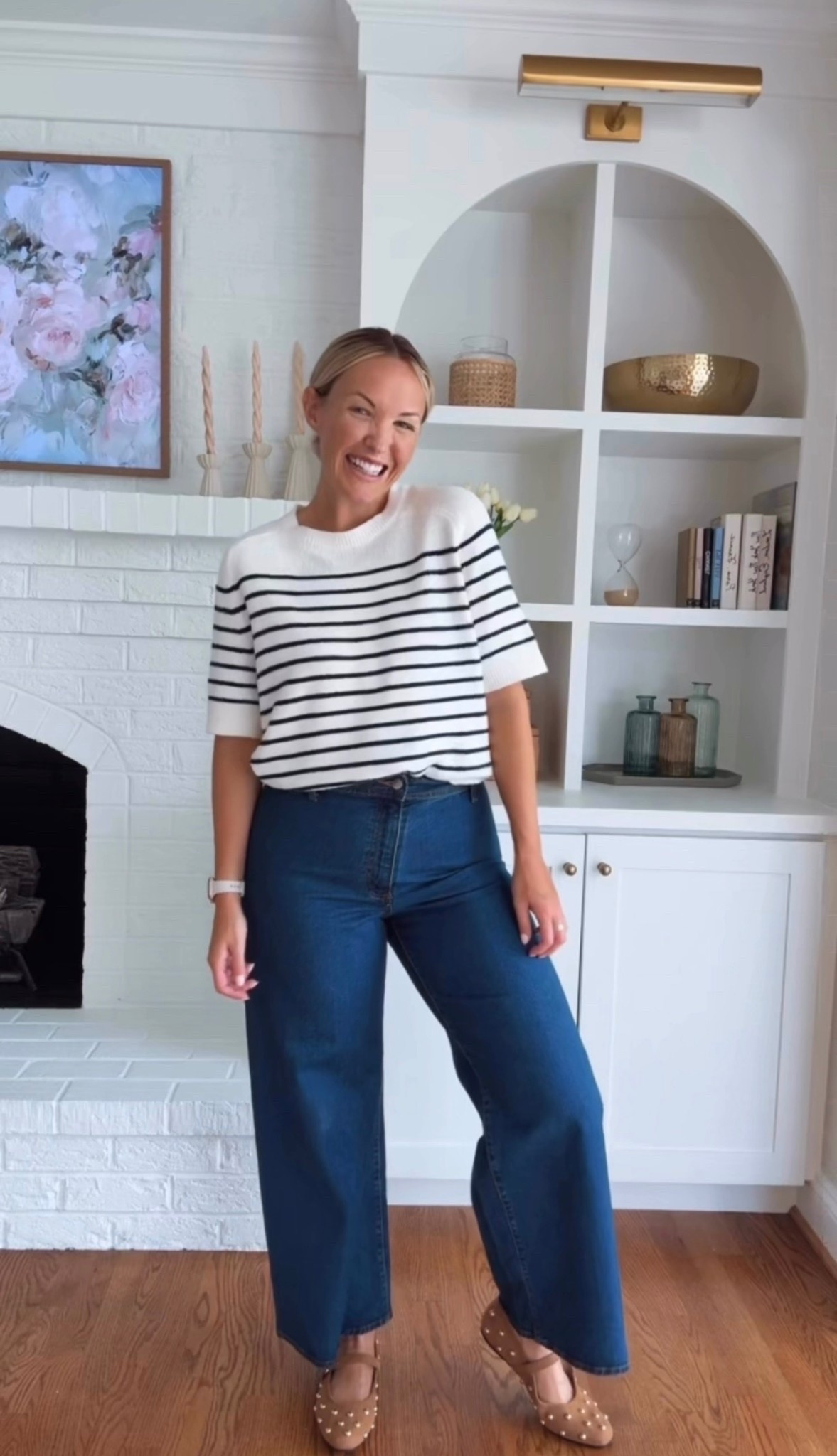 Target denim 30% off! Fall outfit - wide leg jeans 

#LTKSaleAlert #LTKStyleTip #LTKWorkwear