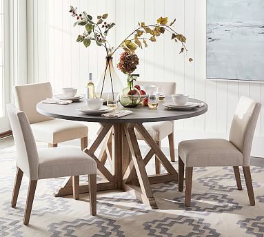 Brooks Round Dining Table | Pottery Barn (US)