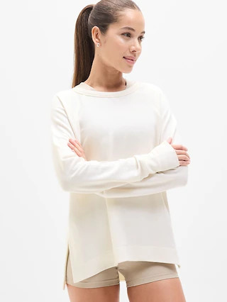Coaster Luxe Recover Sweatshirt | Athleta