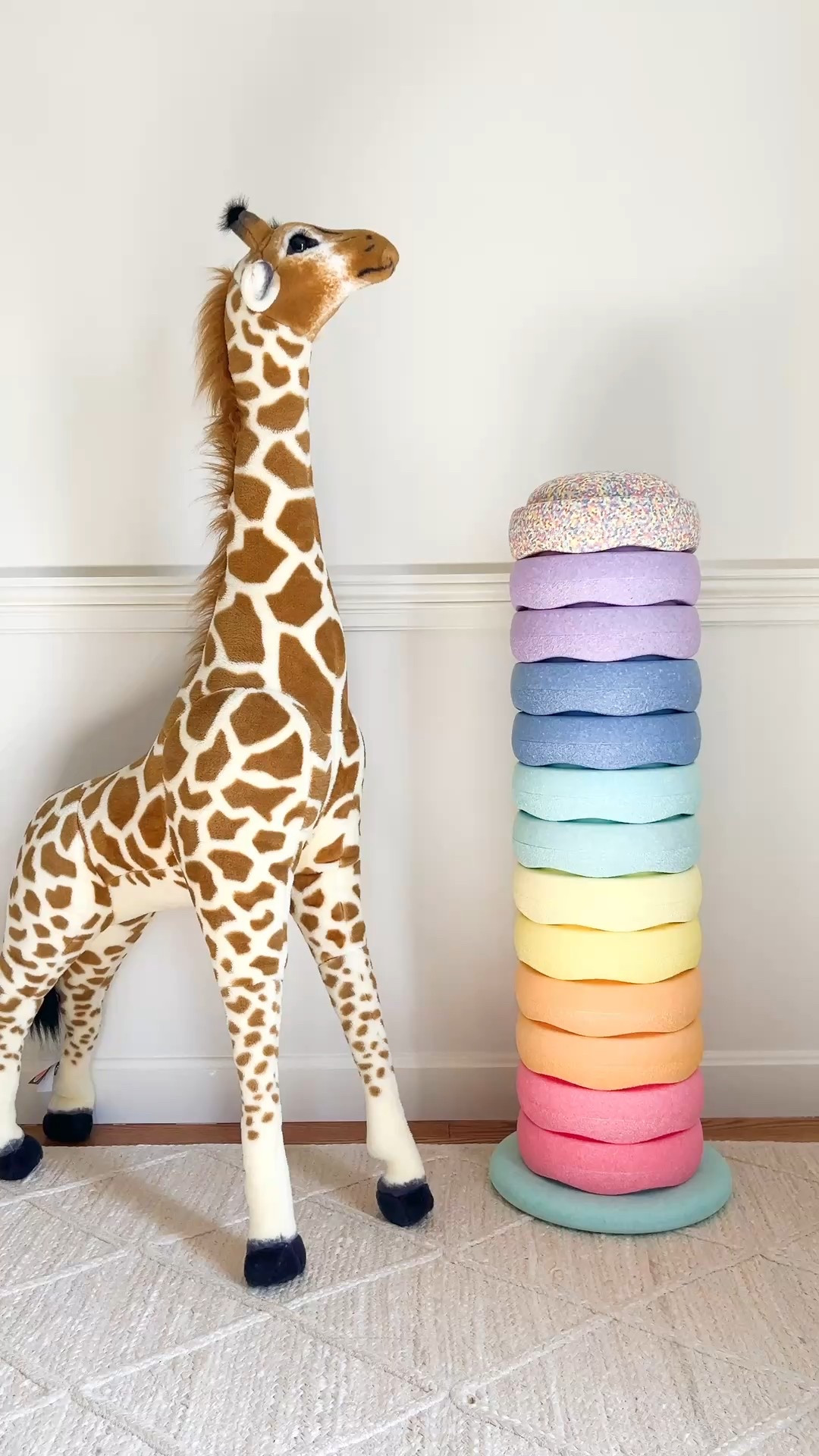 Back in stock 🦒 Our favorite Giant Giraffe Plush — a playroom staple and endless favorite around here!

#LTKBaby #LTKKids #LTKGiftGuide