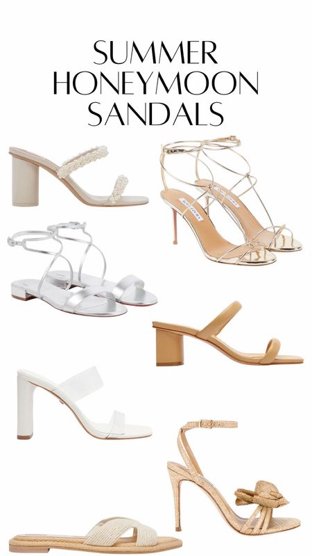 Honeymoon sandals 🤍

#LTKParties #LTKStyleTip #LTKWedding