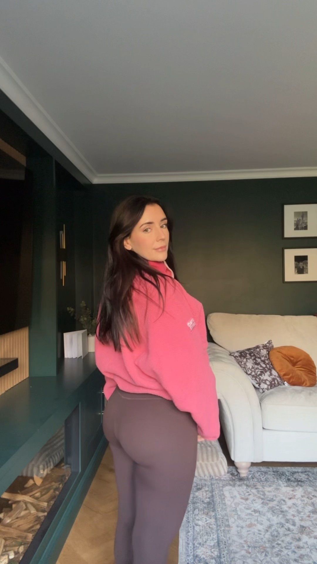 The leggings and fleece of dreams 💖💗 #leggings #ootd 

#LTKuk #LTKmidsize #LTKFashionMonth