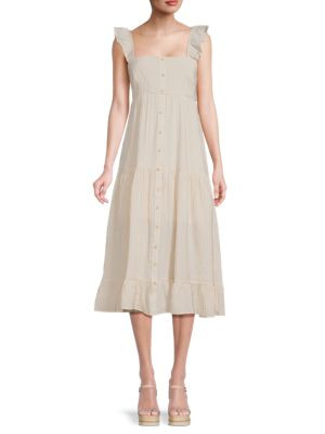 By The River Flutter Sleeve A Line Dress | Saks Fifth Avenue OFF 5TH