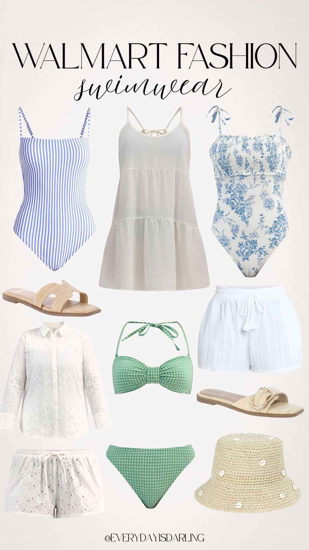 Fresh picks for your poolside moodboard—Walmart swim is serving coastal chic on a budget. I’m obsessed with the toile one-piece and the green gingham set (hello, retro glam). Don’t skip the coverups and straw accessories—they look way more $$$ than they are.

#WalmartFashion #SwimwearStyle #Coastal #LTKSwim #LTKSpring #ResortStyle #PoolsideReady