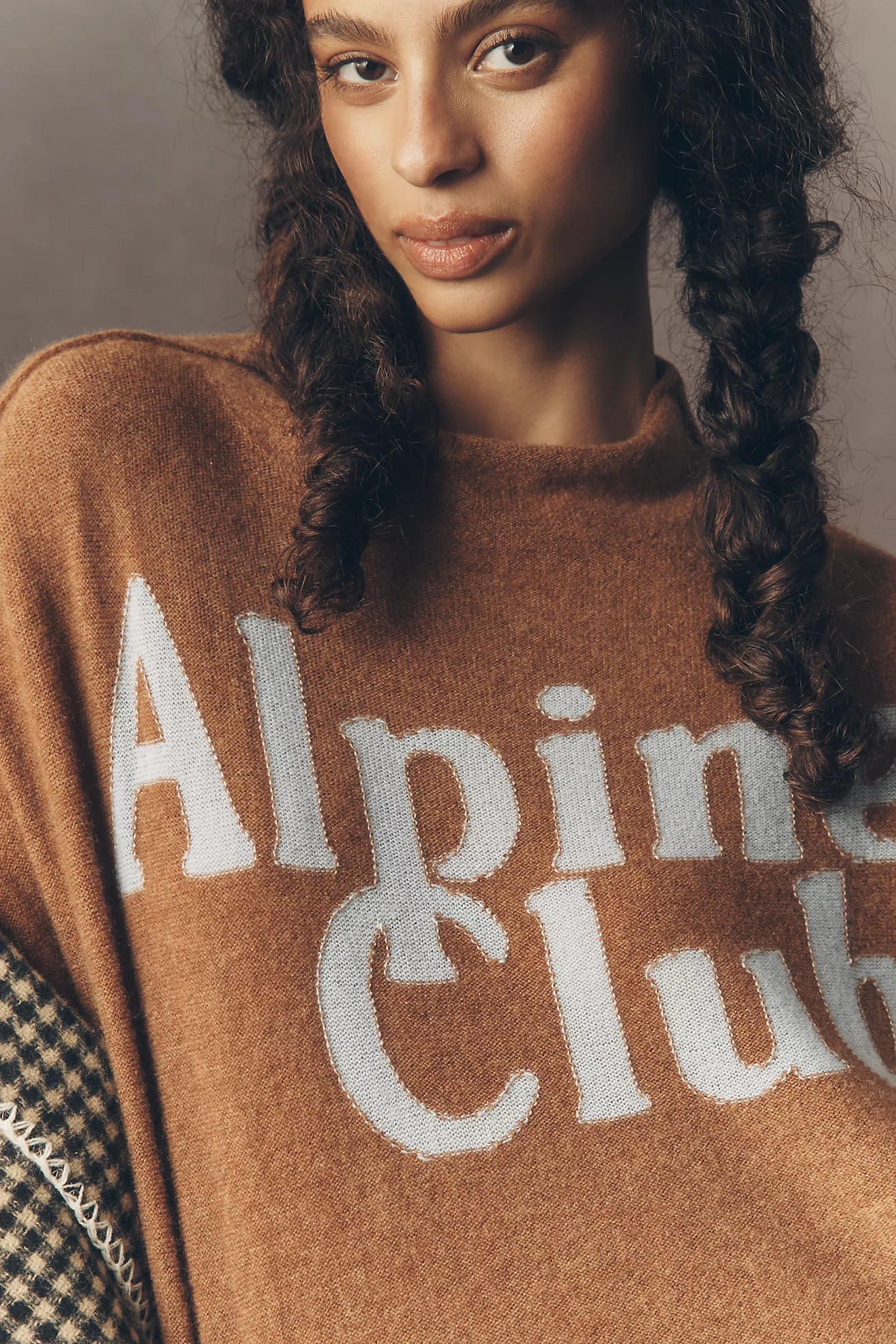 The Alani Cashmere Mock-Neck Sweater by Pilcro | Anthropologie (US)
