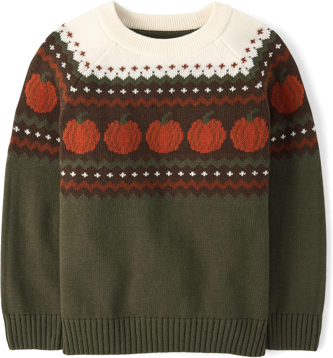 Gymboree Boys' and Toddler Long Sleeve Crew Neck Sweater | Amazon (US)