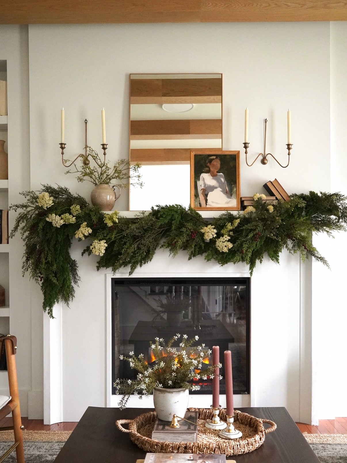 The start of the Christmas magic always begins with the garland — it’s the piece that sets the tone for the whole season. 🌲

This year I went with a more classic palette — deep burgundy and winter whites — and my favorite forever greens from @afloral. They’re the easiest way to bring the season to life without any mess (or needles on the floor).

🔗Comment SHOP for links and use my code CREATOR for 10% off your order of $75+! 

#afloral, #homedecor, #interiordesign, #homestyling, #luxuryliving, #fauxreal #christmasdecor #manteldecor
