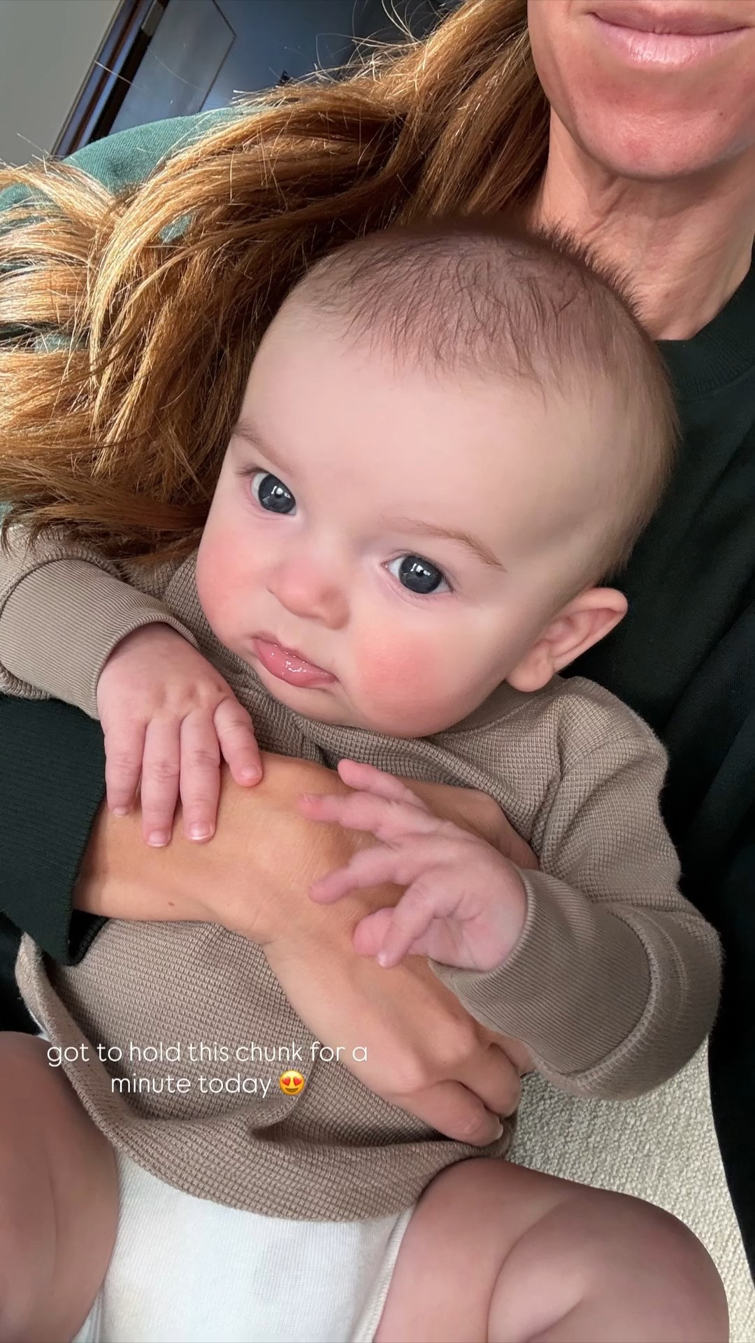 got to hold this chunk for a minute today 😍 