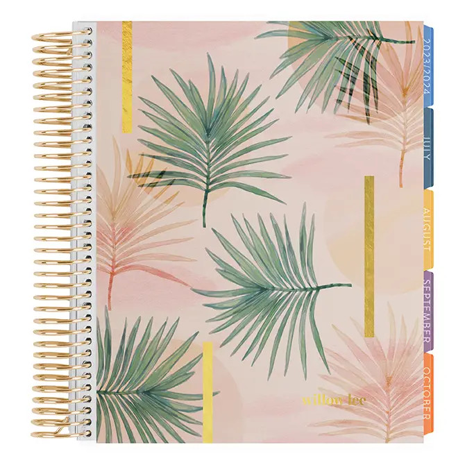 Metallic Watercolor Palms LifePlanner™ | Erin Condren | Erin Condren