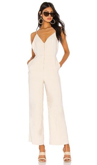 Lovers + Friends Jessica Jumpsuit in Nude from Revolve.com | Revolve Clothing (Global)