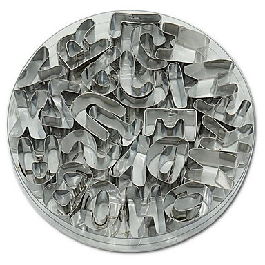 Moule de Cuisson Lettre Petit gâteau Acier inoxydable A Faire Soi-Même | Light in the Box