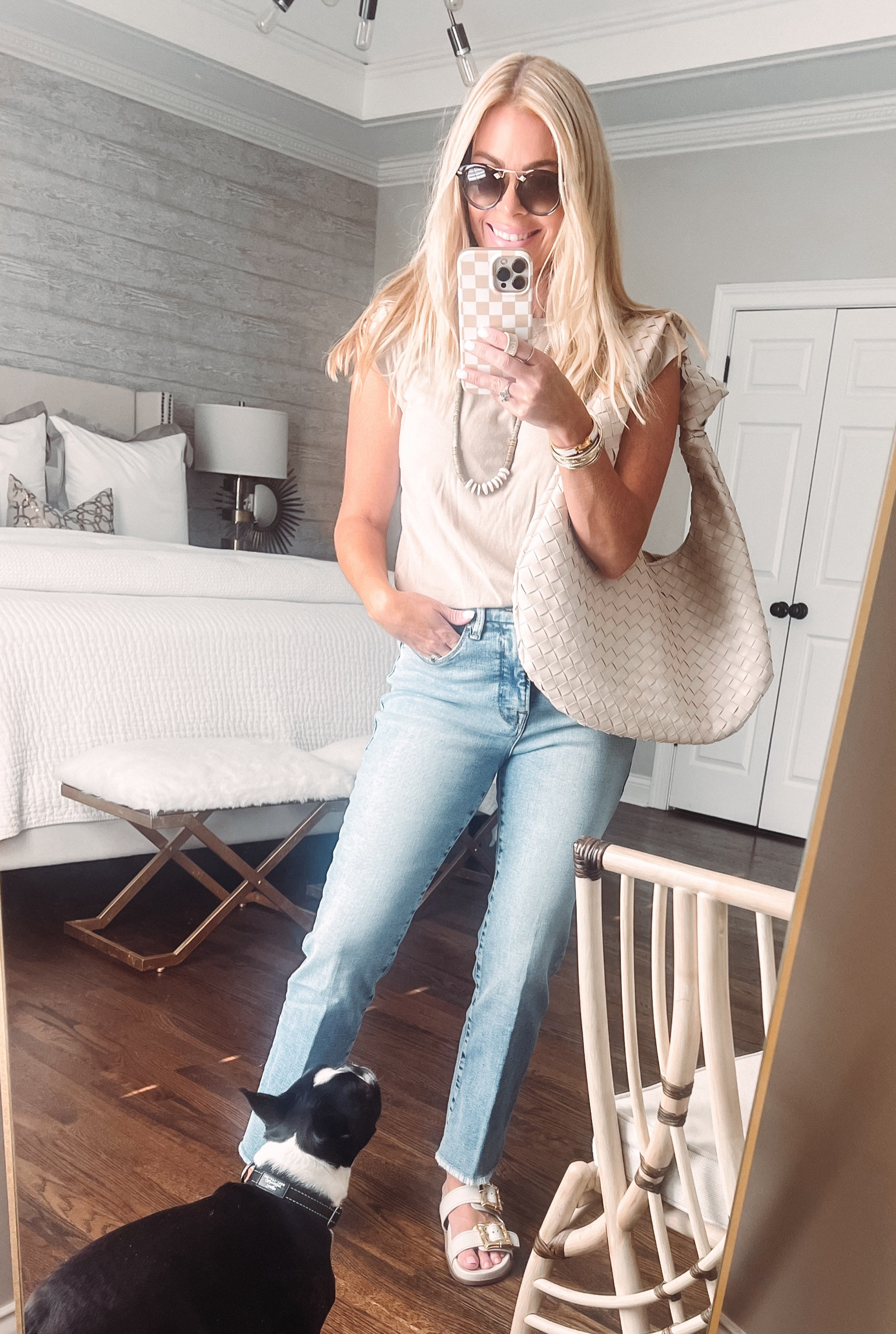 Weekend denim + my all-time fave tee

I own this $8 tee in 5 colors and keep collecting more 🤎 

#LTKFindsUnder50 #LTKOver40 #LTKStyleTip