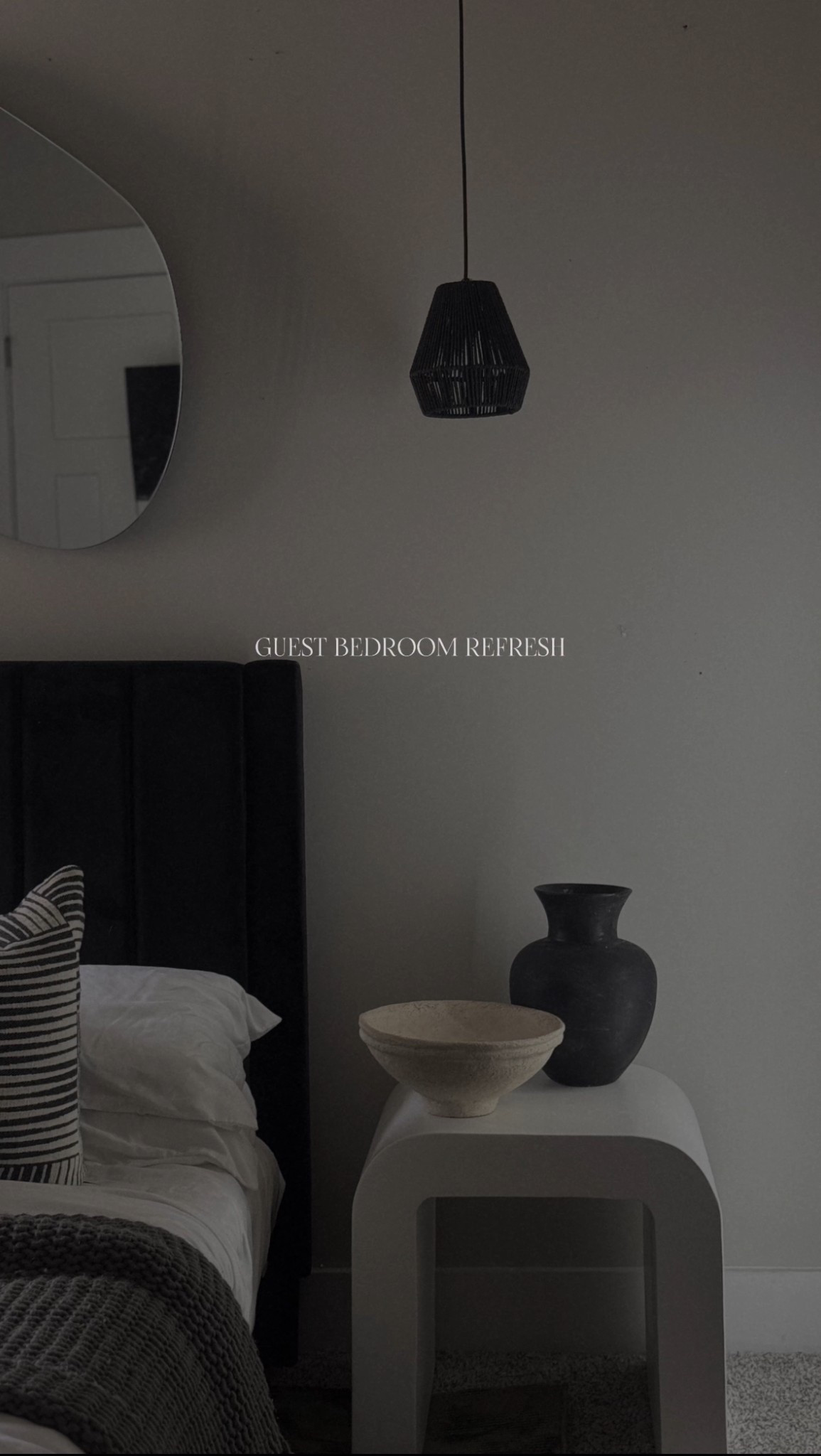 Guest bedroom refresh 