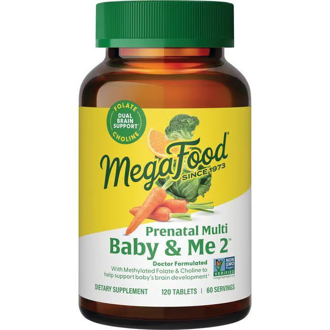 MegaFood Baby & Me 2 120 Tabs - Swanson Health Products | Swanson Health
