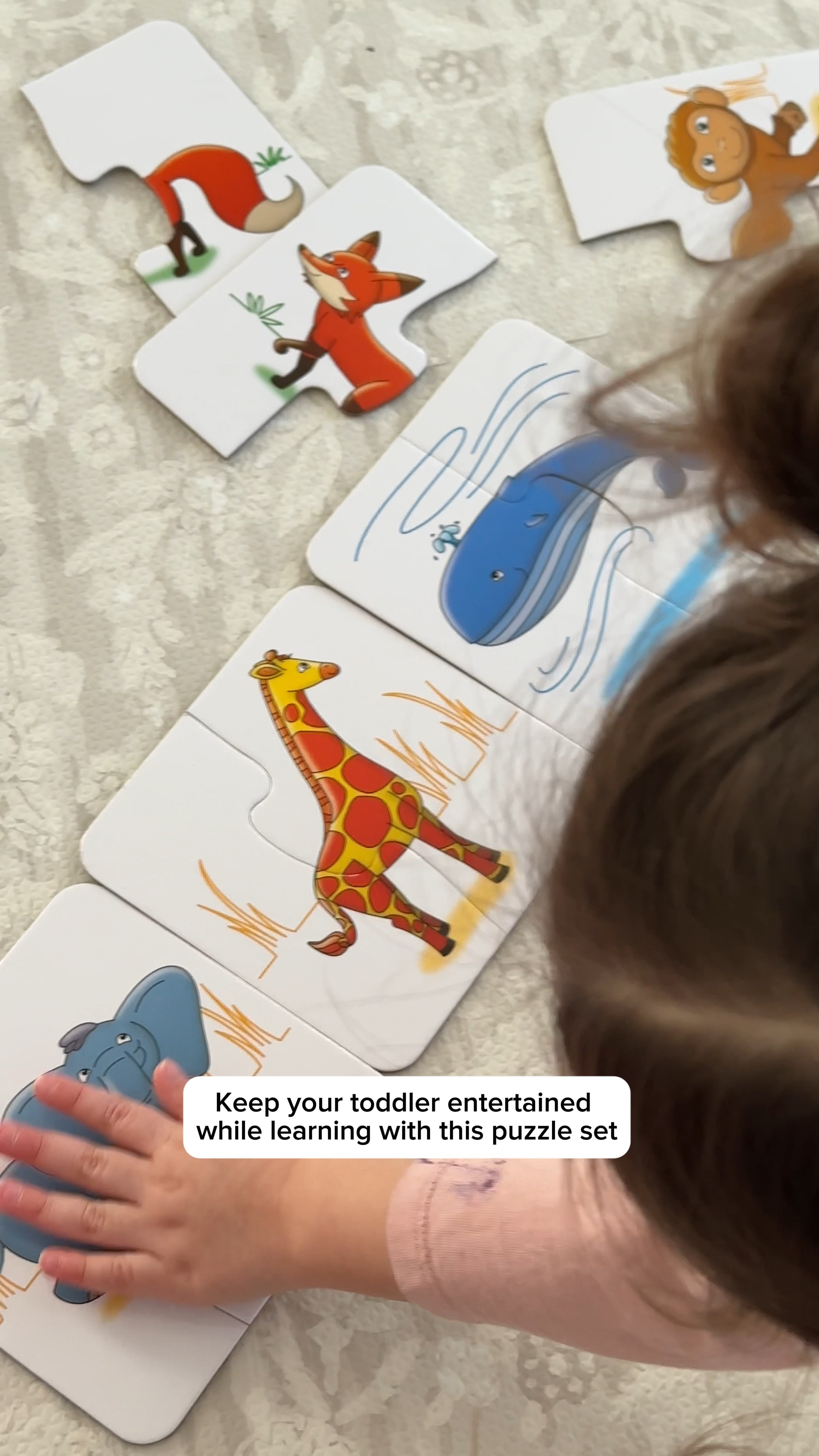 This set of animals puzzle cards is an excellent introduction to animals. My toddler loves to play with them and every time she does it faster. 

#LTKFamily #LTKMostLoved #LTKKids