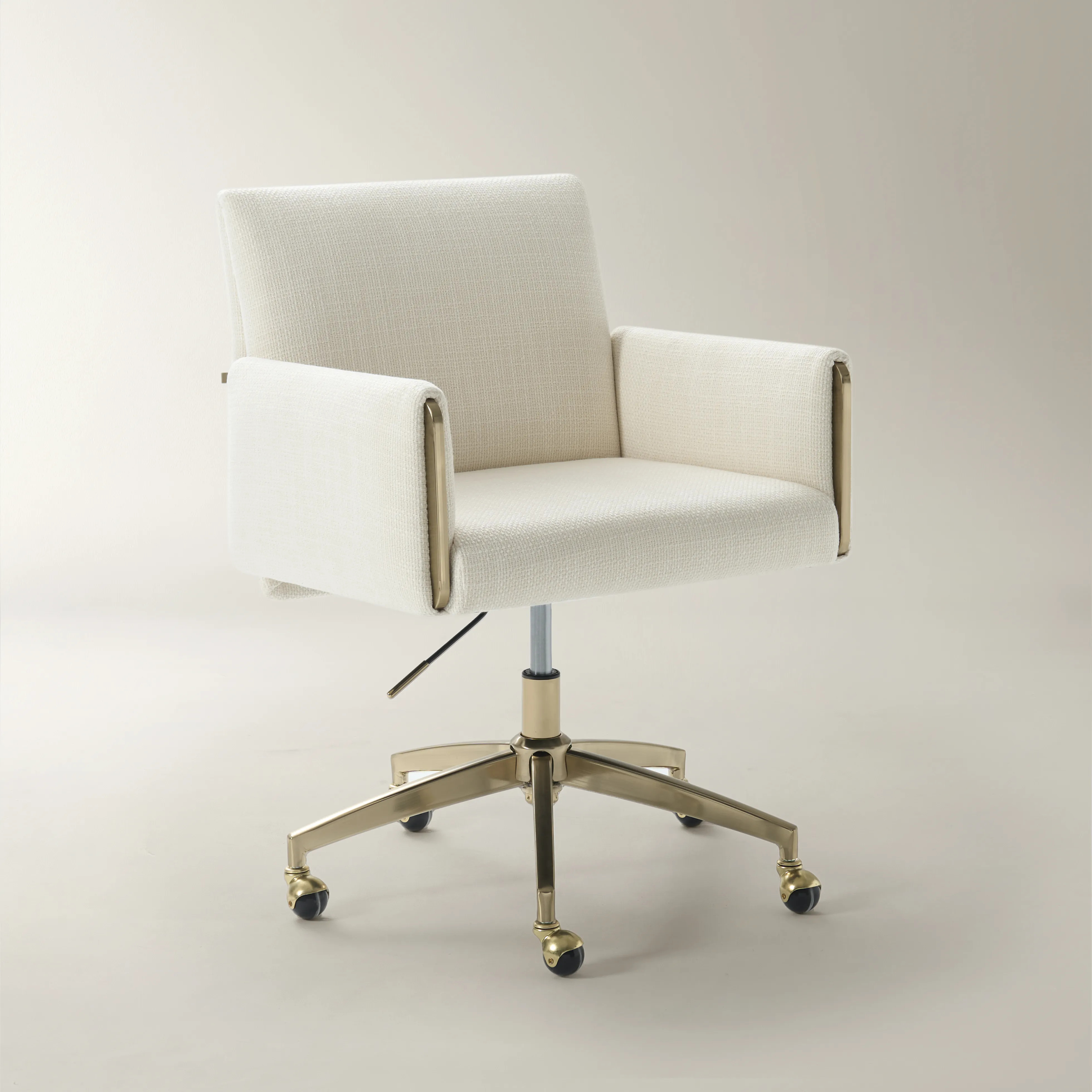 Lucia Desk Chair - Beige | Z Gallerie