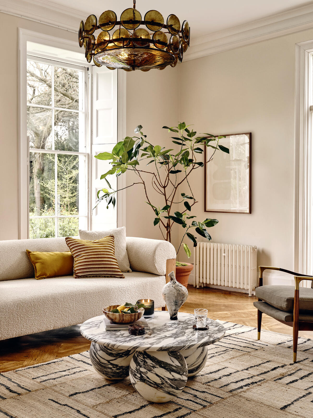Lorenzo Chandelier, Green | Soho Home Ltd
