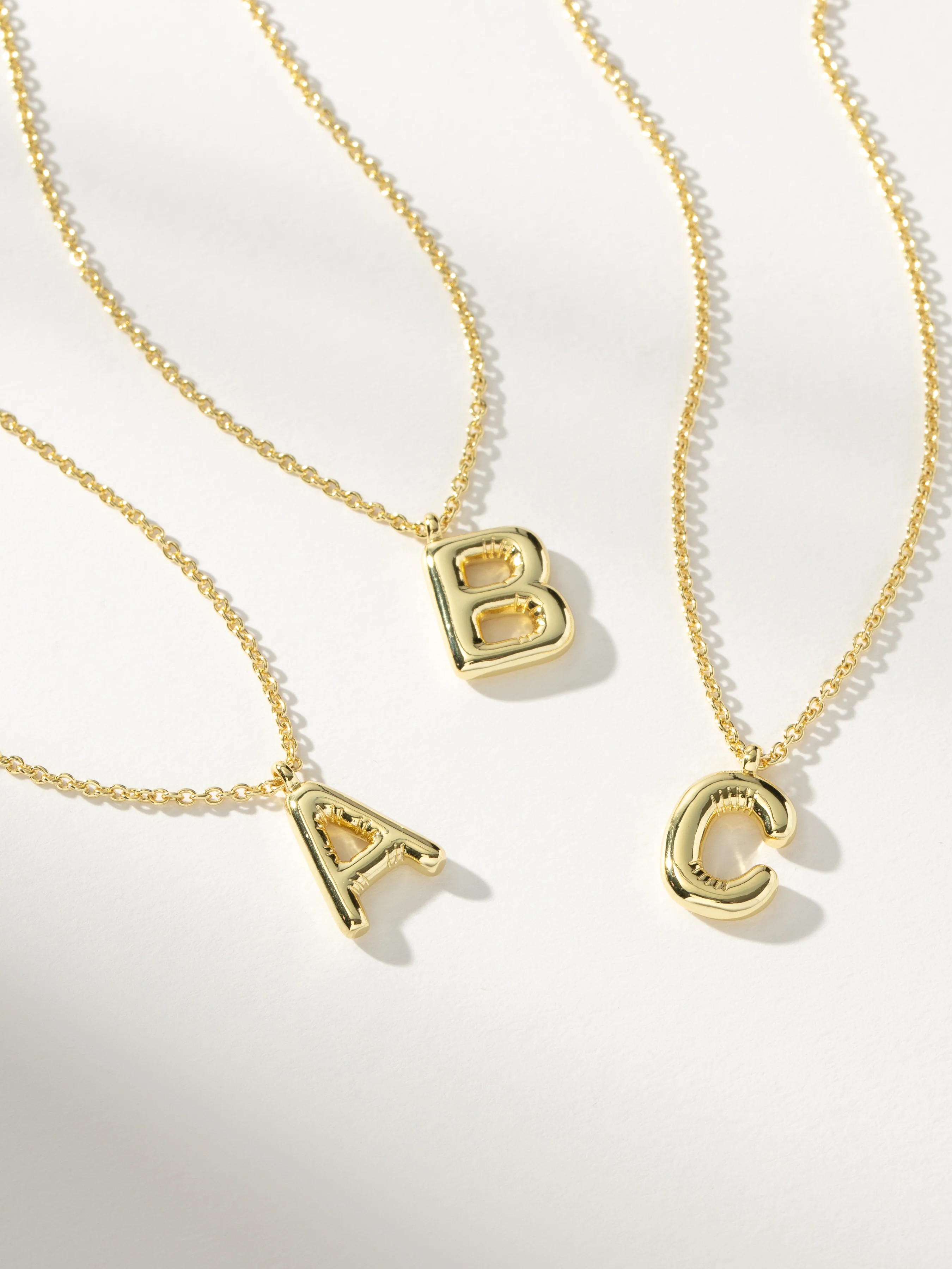 Bubble Letter Necklace | Uncommon James