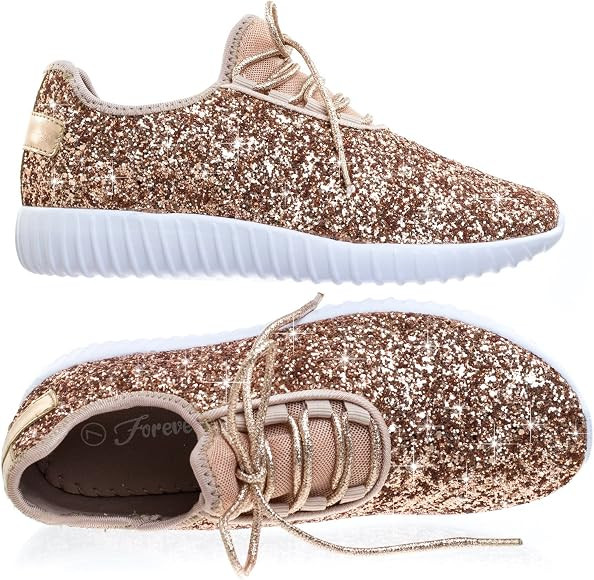 Women's REMY-18 Glitter Fashion Sneakers | Amazon (US)