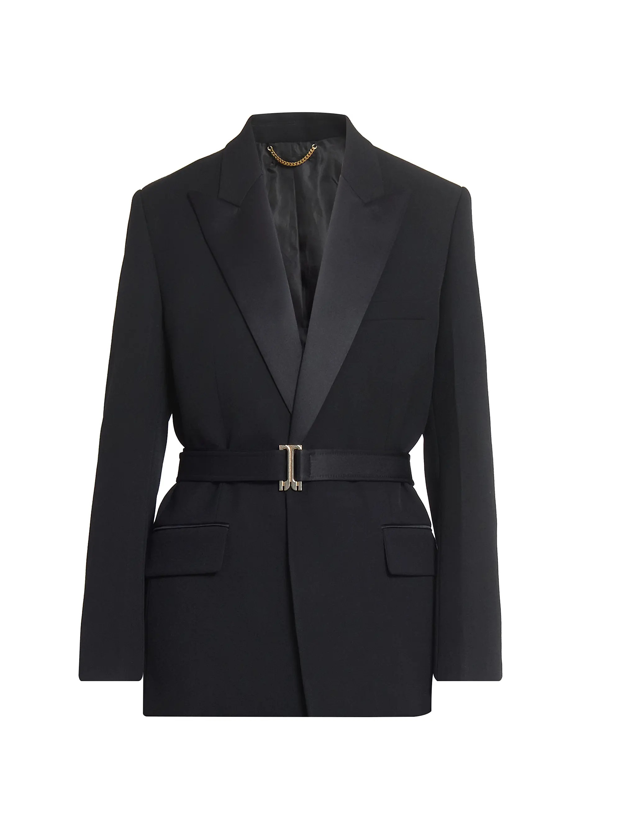 Victoria Beckham Belted Tailored Blazer | Saks Fifth Avenue | Saks Fifth Avenue