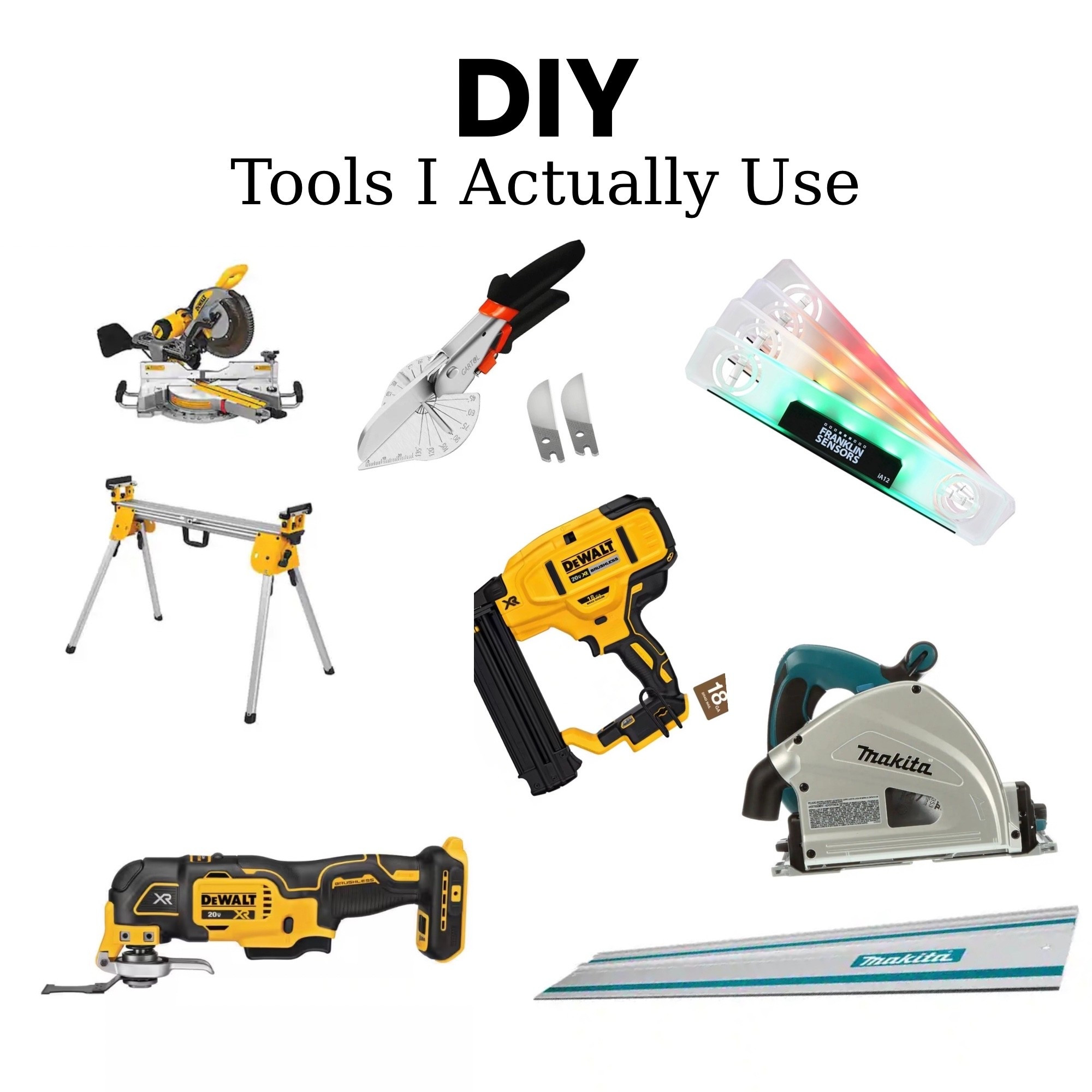 I use all of these for nearly every project, and I have to say buying quality tools makes DIY a whole lot easier.

#LTKHome