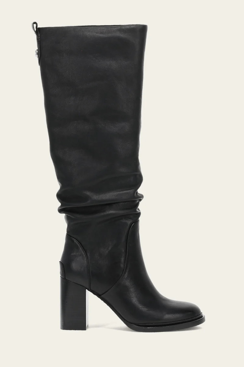 Black Alex Softy Tall Wide Calf Boot | The Frye Company | FRYE
