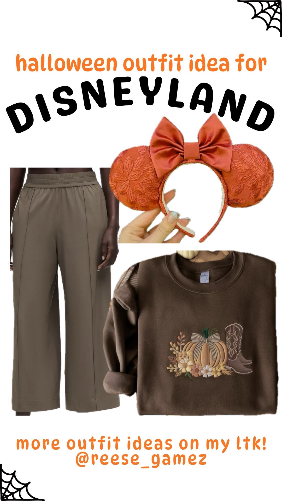 disney halloween outfit 🧡 halloween mickey ears, fall mickey ears, plaid mickey ears, pumpkin crewneck, fall crewneck

#LTKootd #LTKSeasonal #LTKTravel