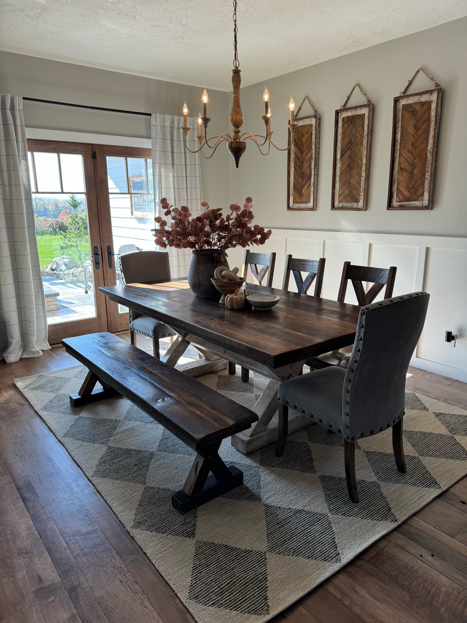 This is my favorite rug for our dining room!  I am obsessed with how to pulled everything together and it’s the perfect final touch to this space! 

home decor, dining room, rug, dining room rug, home, modern organic, modern organic style, interior style, interior decor, diamond rug, Wayfair

#LTKHome #LTKStyleTip