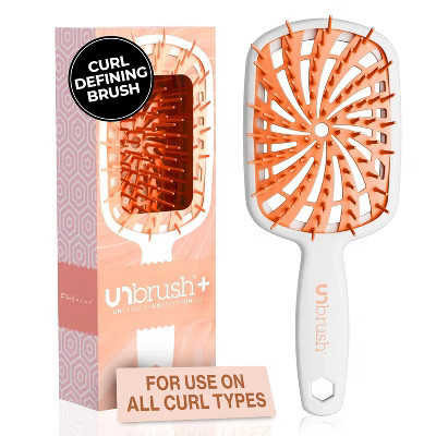 UNbrush Plus Wet & Dry Detangling Brush - Orange Sherbet | Target