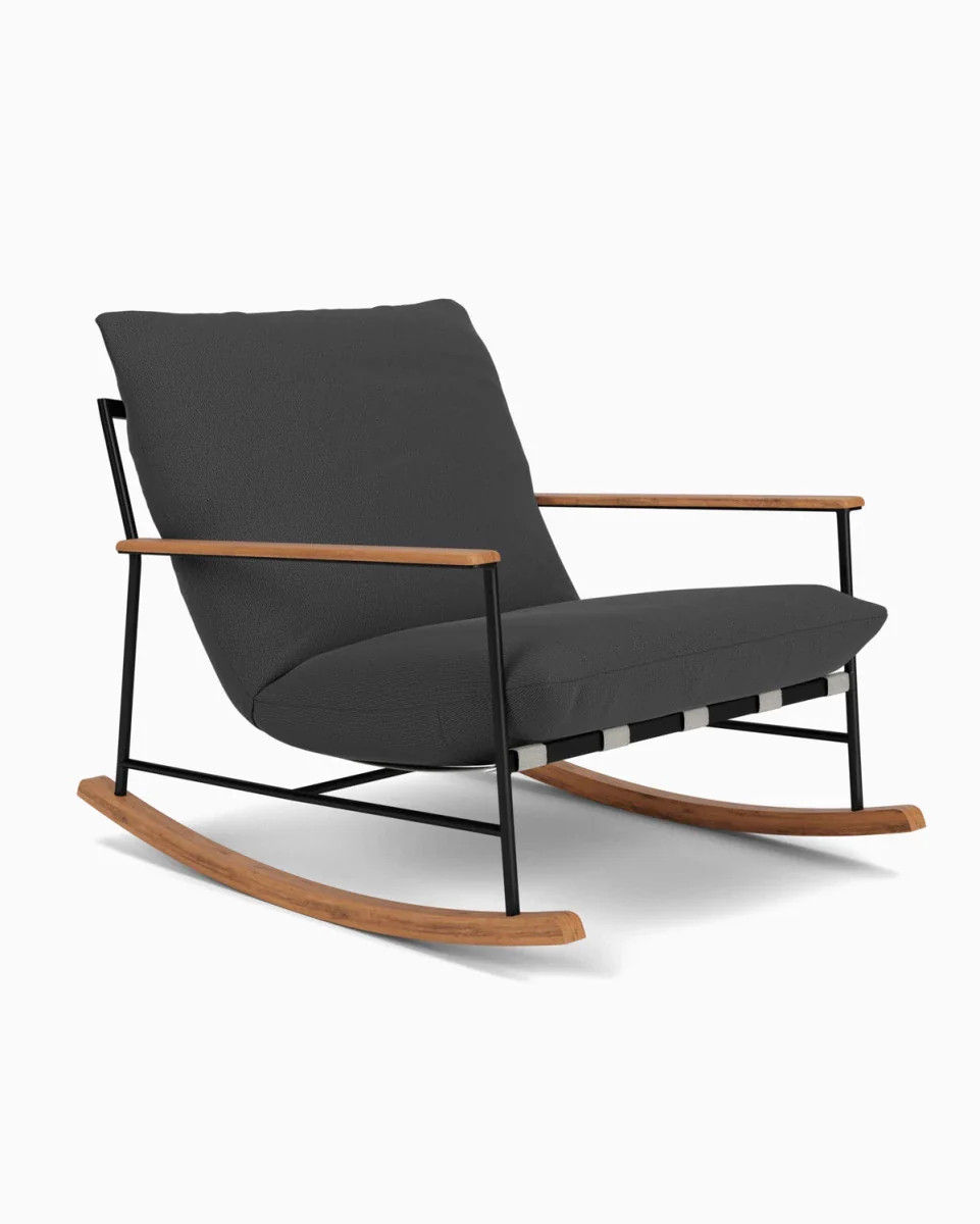 Outdoor Vail Rocker | Modern Outdoor Lounge Rocking Chair | Denver Modern