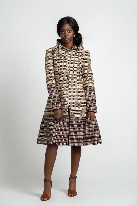 Who says winter fashion can’t be fashionable? Stand out in this Ankara coat featuring neutral Colors and a geometric print.

#LTKSeasonal #LTKstyletip